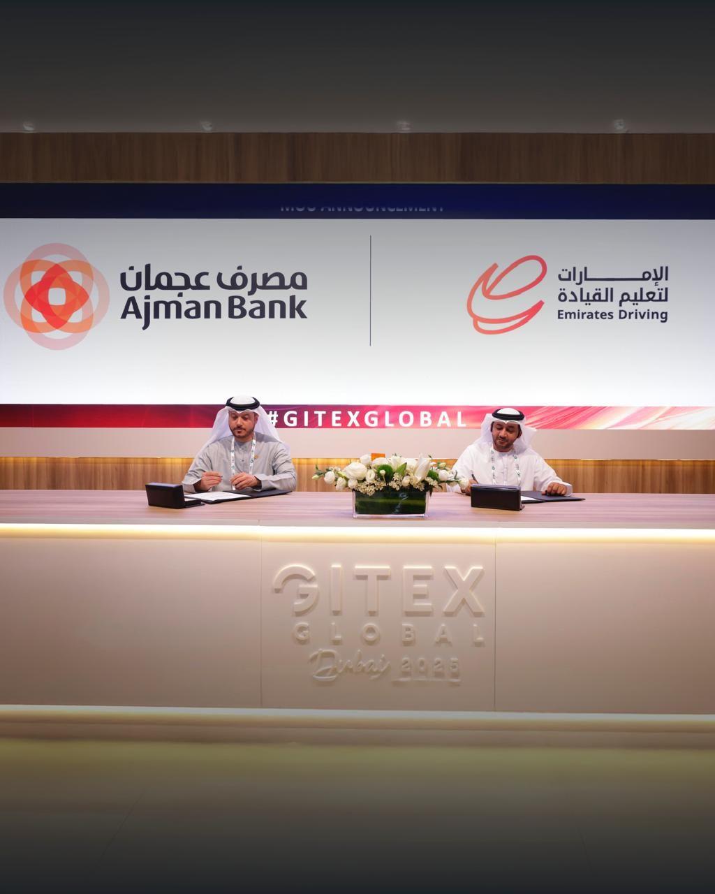 Emirates Driving Signs MoU with Ajman Bank at GITEX GLOBAL 2025 to Enhance Smart Learning Experience